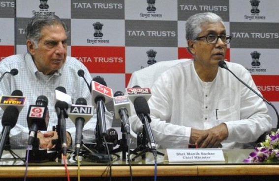 Tripura gets TATA backed development programs; Tata trust signs MoU with Tripura Govt. towards sustainable development Tripura gets TATA backed development programs; Tata trust signs MoU with Tripura Govt. towards sustainable development